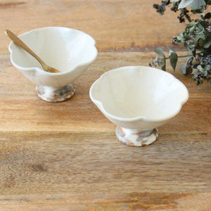 Furutani Seitosho Flower Petal Small Bowl White-Detail7