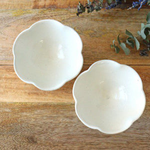 Furutani Seitosho Flower Petal Small Bowl White-Detail10