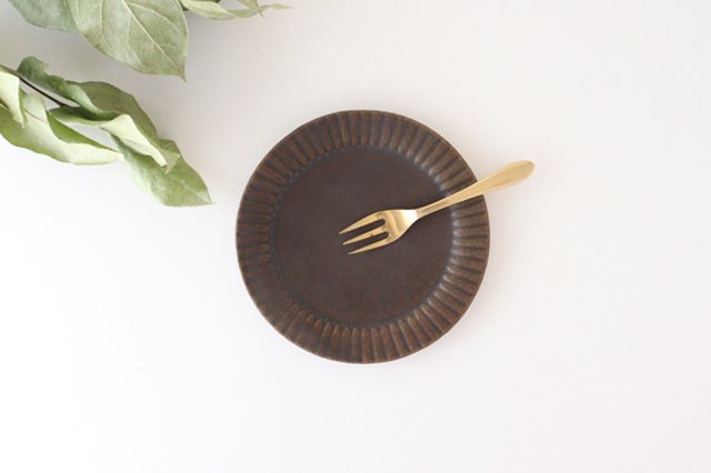 Furutani Seitosho Ruffle Plate Brown S-TOP