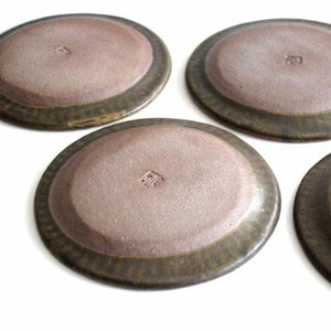 Furutani Seitosho Ruffle Plate Brown S-Detail6