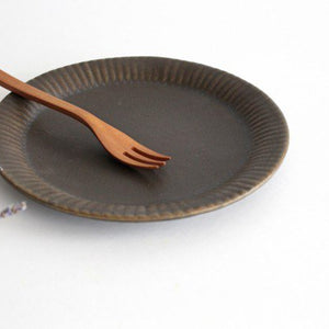 Furutani Seitosho Ruffle Plate Brown M-TOP