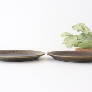 Furutani Seitosho Ruffle Plate Brown M-Detail2