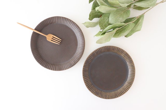 Furutani Seitosho Ruffle Plate Brown M-Detail11
