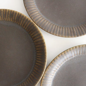 Furutani Seitosho Ruffle Plate Brown M-Detail12