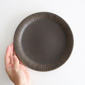 Furutani Seitosho Ruffle Plate Brown M-Detail3