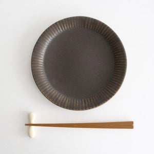 Furutani Seitosho Ruffle Plate Brown M-Detail6