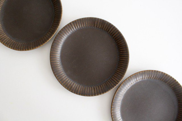 Furutani Seitosho Ruffle Plate Brown M-Detail8