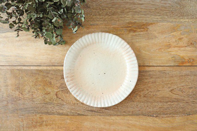 Furutani Seitosho Ruffle Plate White S-TOP