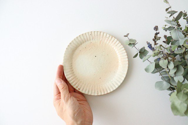 Furutani Seitosho Ruffle Plate White S-Detail3
