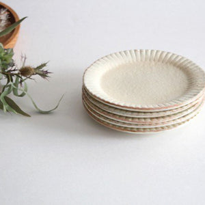 Furutani Seitosho Ruffle Plate White S-Detail4