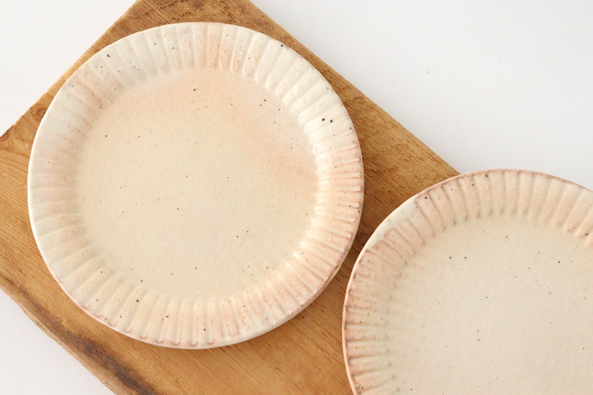 Furutani Seitosho Ruffle Plate White S-Detail8