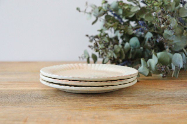 Furutani Seitosho Ruffle Plate White S-Detail10