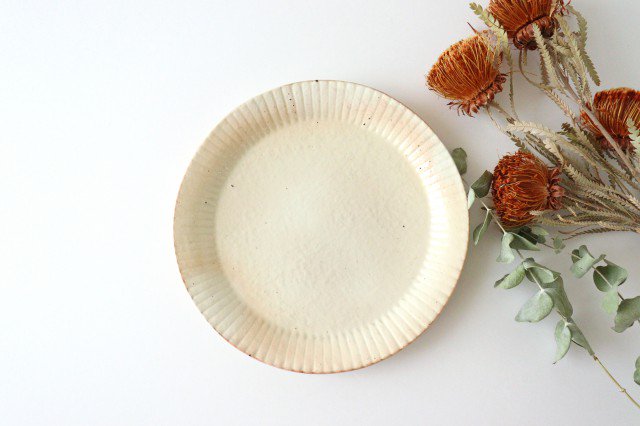 Furutani Seitosho Ruffle Plate White M-TOP