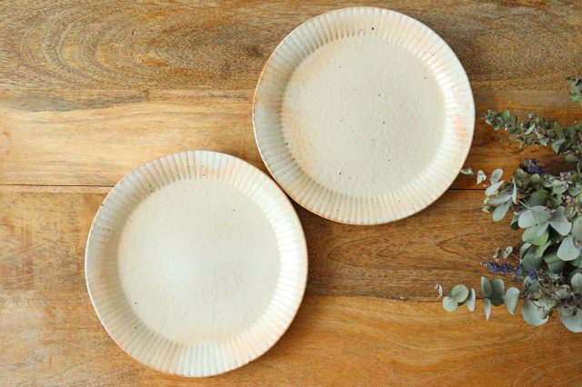 Furutani Seitosho Ruffle Plate White M-Detail11