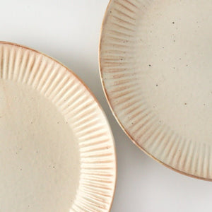 Furutani Seitosho Ruffle Plate White L-Detail3