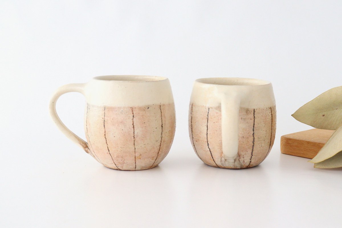 Furutani Seitosho Egg Mug Vertical-lines