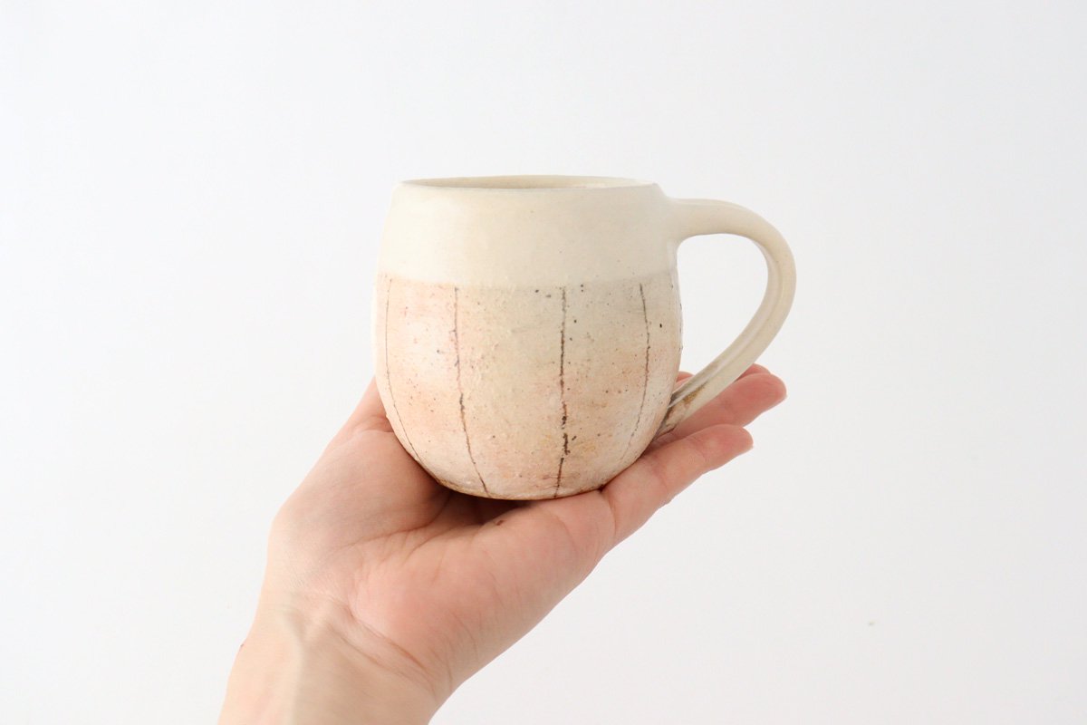 Furutani Seitosho Egg Mug Vertical-lines