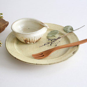 Furutani Seitosho Katakuchi Small Bowl Shinogi White-Detail7