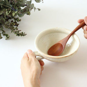 Furutani Seitosho Soup Cup Diagonal Shinogi White-Detail9