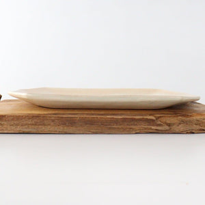 Furutani Seitosho Octagonal Rectangle Plate Small White | Sushi Plate-Detail2
