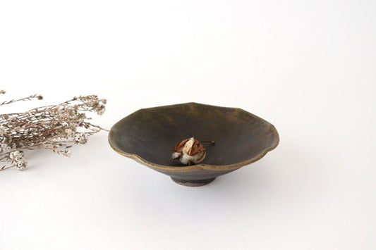 Furutani Seitosho Flower-shaped Small Bowl Brown | Kobachi-TOP