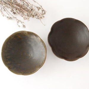 Furutani Seitosho Flower-shaped Small Bowl Brown | Kobachi-Detail6