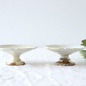 Furutani Seitosho Compote Footed Plate White S-Detail8