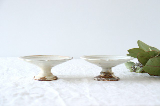 Furutani Seitosho Compote Footed Plate White S-Detail8