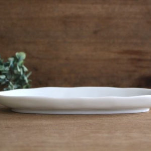 Harekutani Oval Plate Butterfly L | Kutani Ware-Detail3