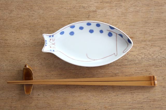 Harekutani Kitten Small Plate Blue | Kutani Ware