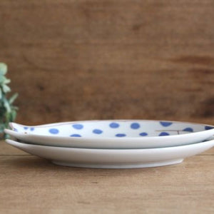 Harekutani Kitten Small Plate Blue | Kutani Ware-Detail9