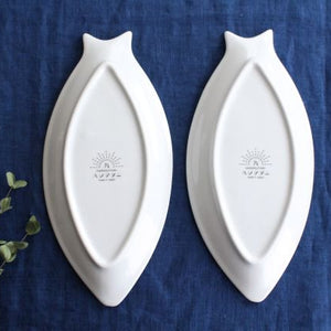 Harekutani Cat Plate Blue | Kutani Ware-Detail2