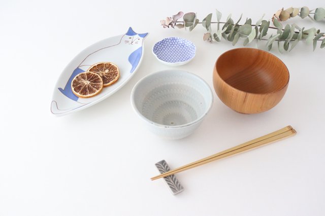 Harekutani Cat Plate Blue | Kutani Ware-Detail11