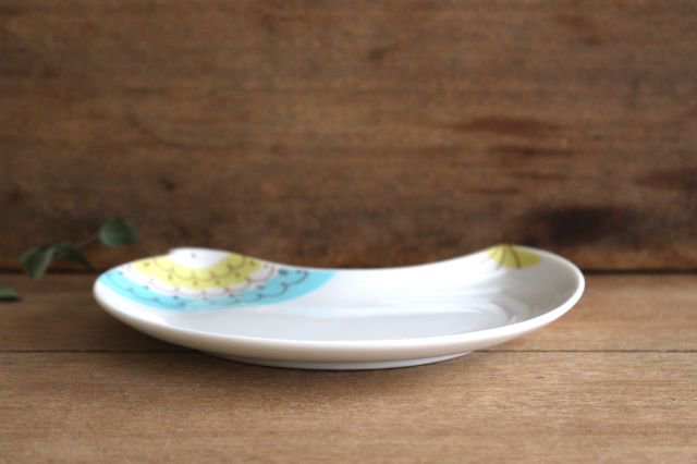 Harekutani Bird Plate | Kutani Ware-Detail2