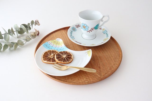 Harekutani Bird Plate | Kutani Ware