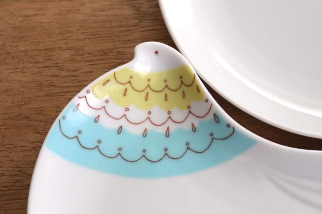 Harekutani Bird Plate | Kutani Ware-Detail3