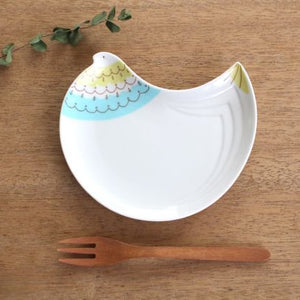 Harekutani Bird Plate | Kutani Ware-Detail7