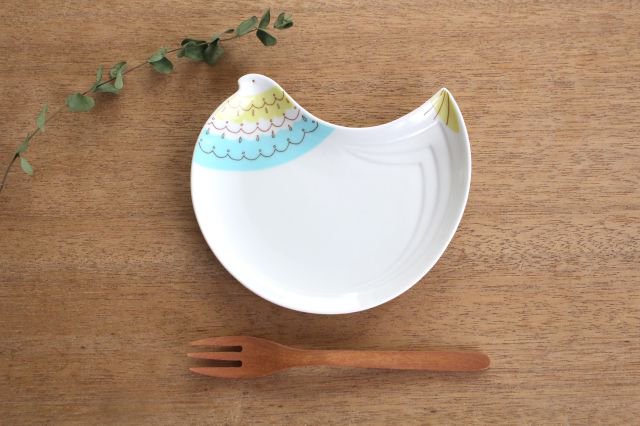 Harekutani Bird Plate | Kutani Ware