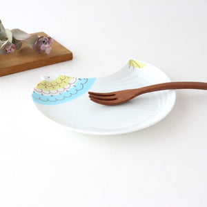 Harekutani Bird Plate | Kutani Ware-Detail9