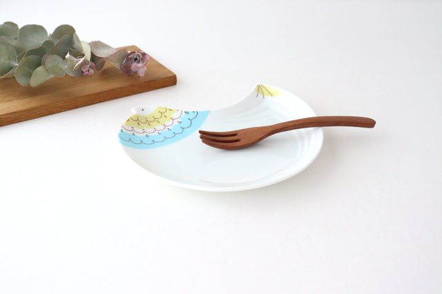 Harekutani Bird Plate | Kutani Ware