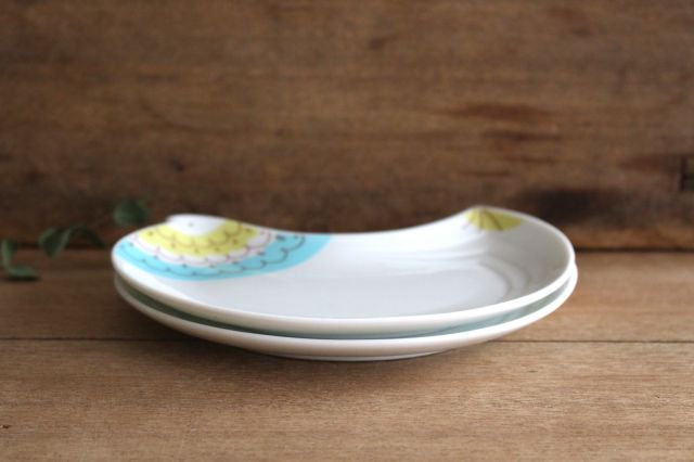 Harekutani Bird Plate | Kutani Ware
