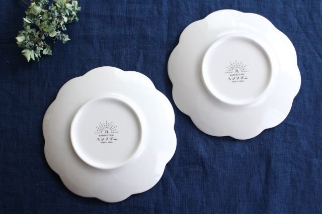 Harekutani Flower-shaped Plate Butterfly | Kutani Ware
