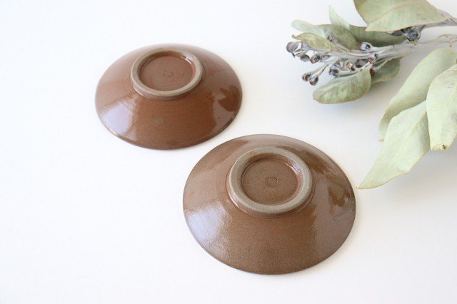 Small Round Plate Tobikanna 12cm/4.7in | Koishiwara Ware