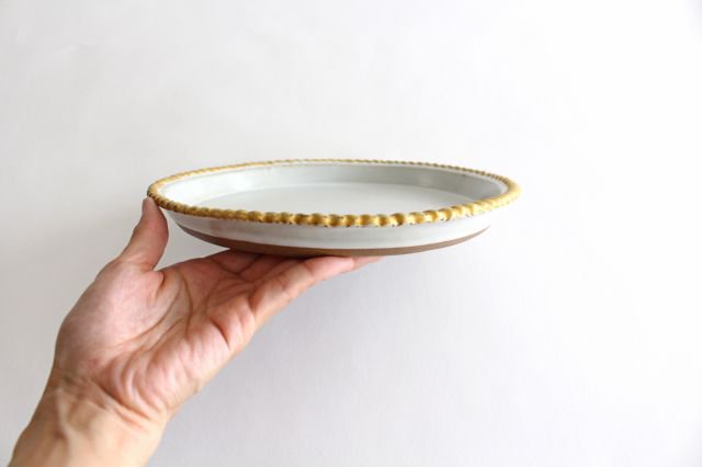 sen Frame Round Plate Large | Hasami Ware