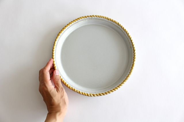 sen Frame Round Plate Large | Hasami Ware