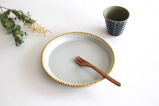 sen Frame Round Plate Large | Hasami Ware