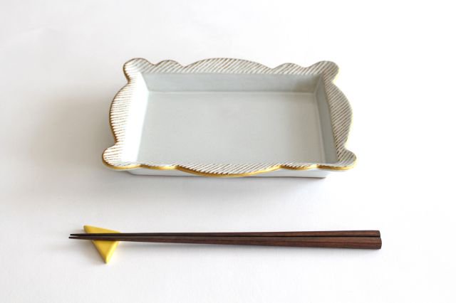 sen Frame Square Plate Large | Hasami Ware