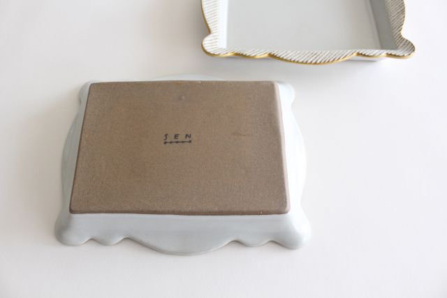 sen Frame Square Plate Large | Hasami Ware