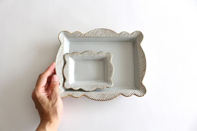 sen Frame Square Small Plate Small | Hasami Ware