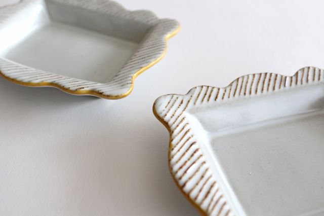sen Frame Square Small Plate Small | Hasami Ware